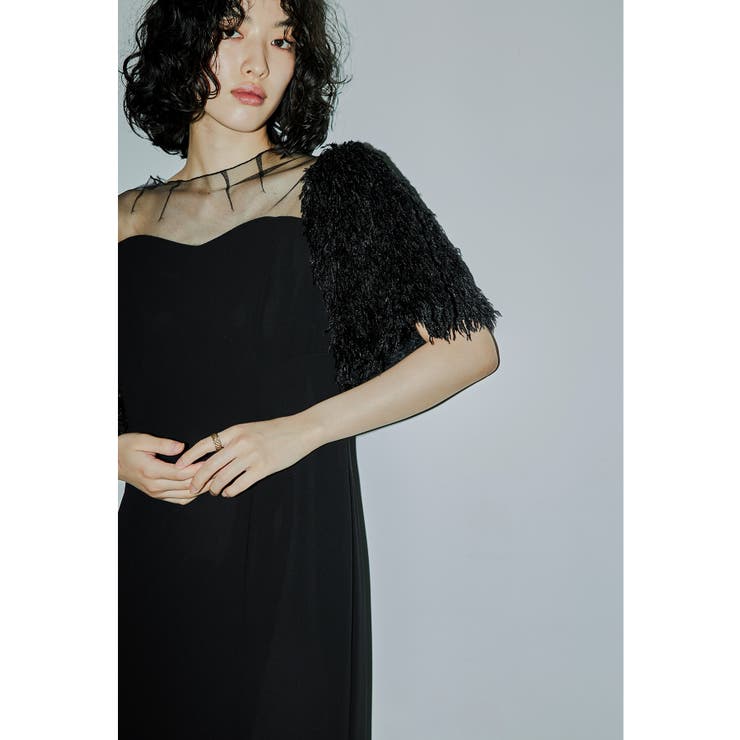 niana ニアナ シャギースリーブドレス[品番：FT000009798]｜Fashion