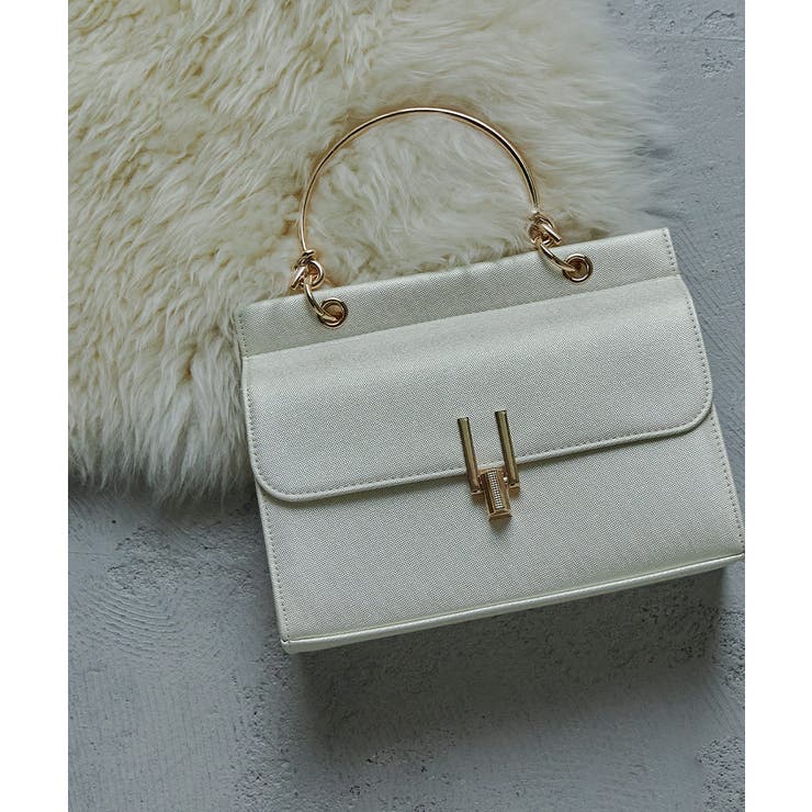 niana ニアナ 2wayメタルハンドルラメバッグ | Fashion Letter | 詳細画像9 