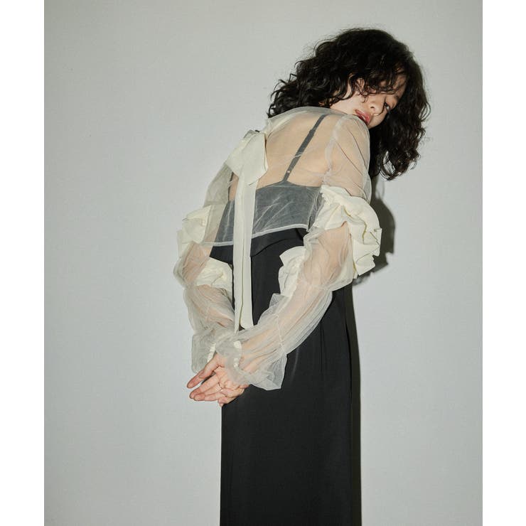 niana ニアナ チュールボレロコクーンドレス | Fashion Letter | 詳細画像5 