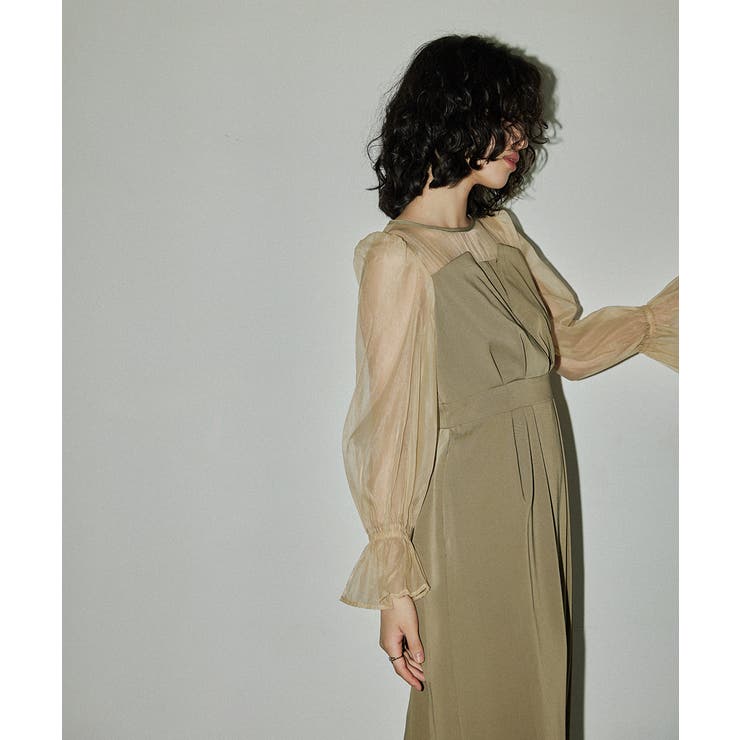 niana ニアナ ビスチェデザインコクーンドレス | Fashion Letter | 詳細画像10 