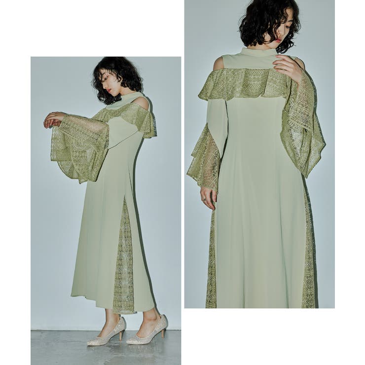 niana ニアナ スリーブスリットマーメイドドレス | Fashion Letter | 詳細画像10 