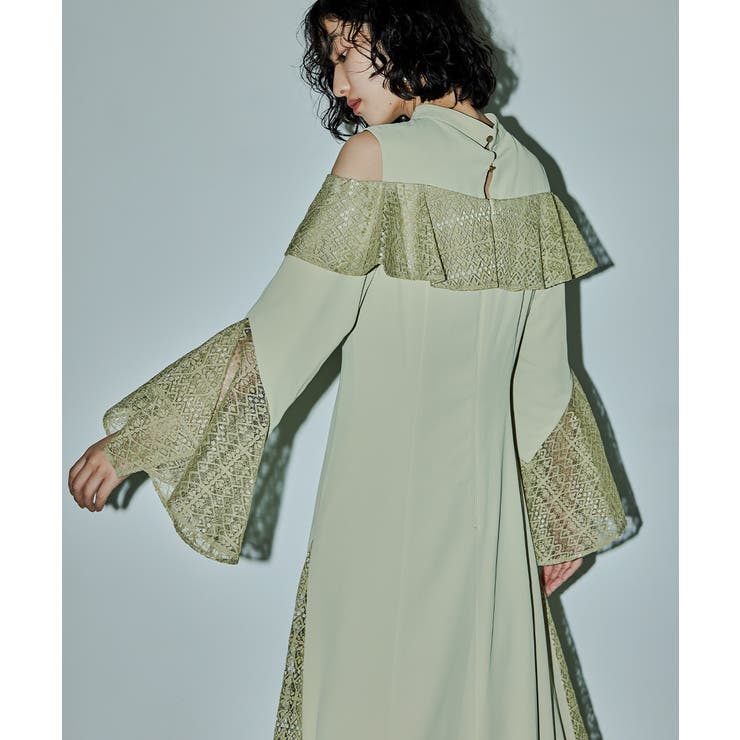 niana ニアナ スリーブスリットマーメイドドレス | Fashion Letter | 詳細画像12 