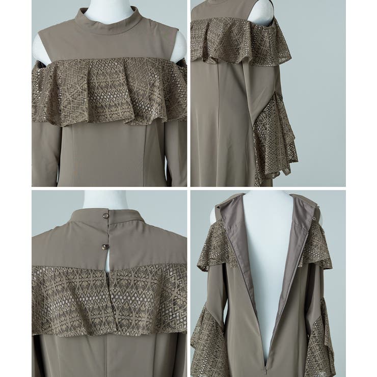 niana ニアナ スリーブスリットマーメイドドレス | Fashion Letter | 詳細画像18 