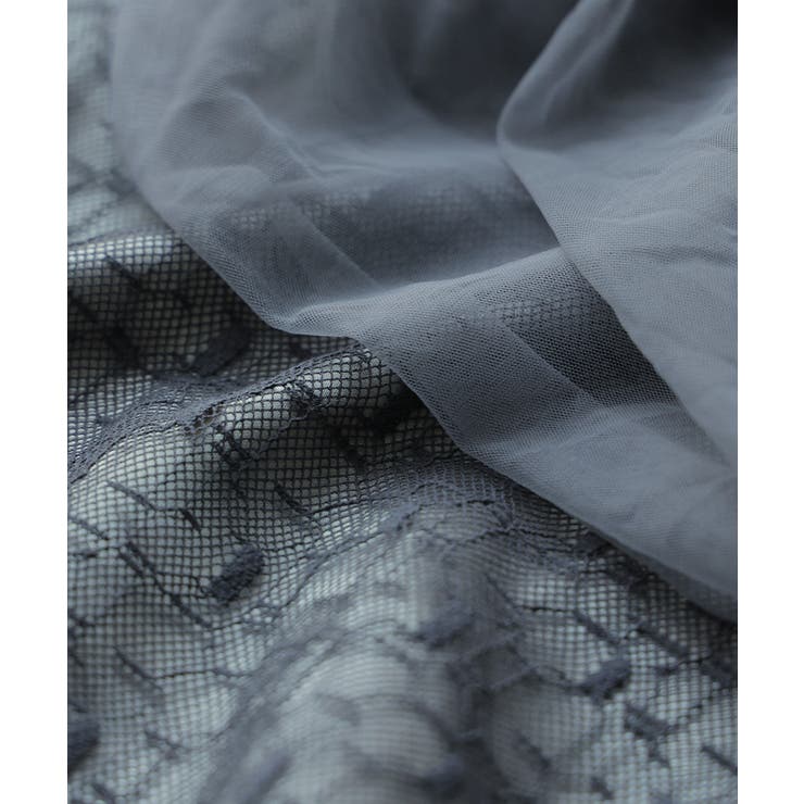 niana ニアナ チュールボレロ幾何学レースドレス | Fashion Letter | 詳細画像19 