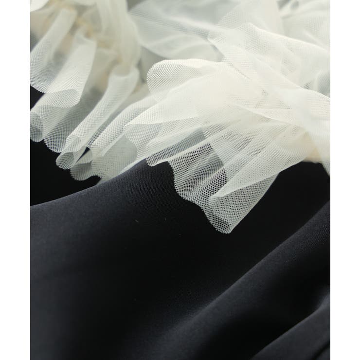 niana ニアナ ボリュームソフトチュールドレス | Fashion Letter | 詳細画像19 