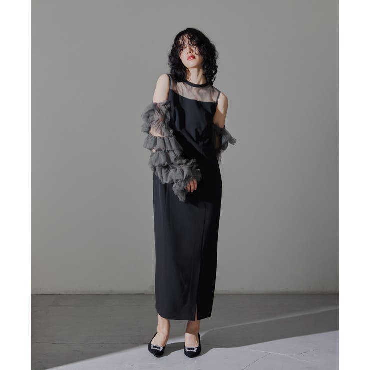niana ニアナ デタッチスリーブドレス[品番：FT000009565]｜Fashion  Letter（ファッションレター）のレディースファッション通販｜SHOPLIST（ショップリスト）