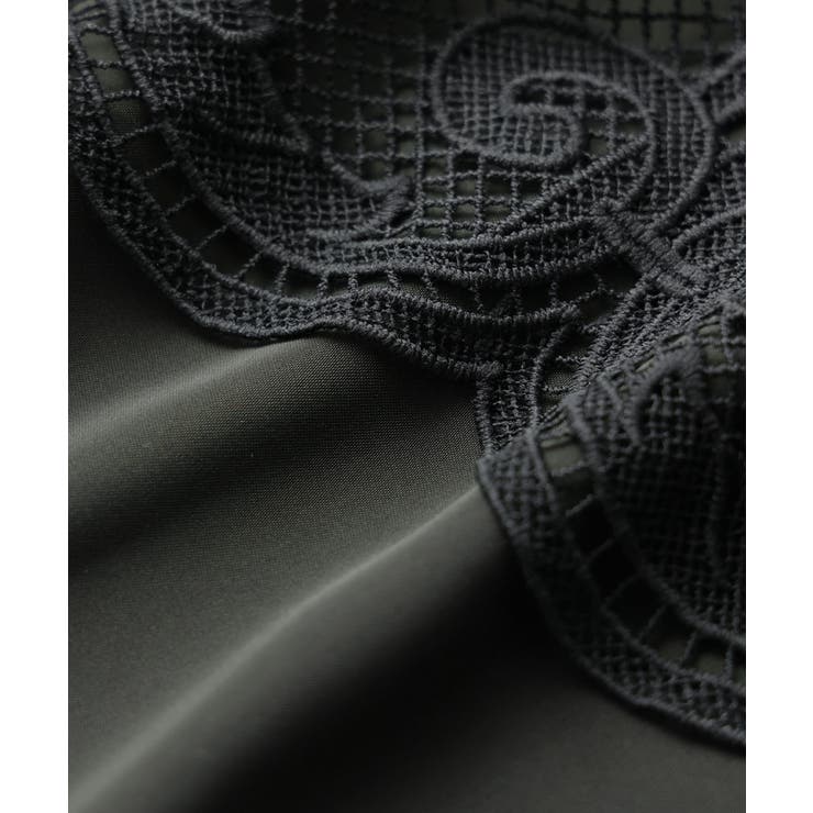 niana ニアナ ケミカルレースジッパードレス[品番：FT000009659