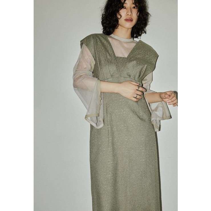 カーキ | niana ニアナ V | Fashion Letter