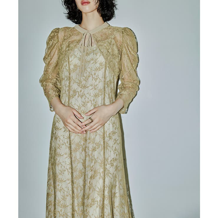 niana ニアナ ラメレースボレロセットワンピース | Fashion Letter | 詳細画像7 