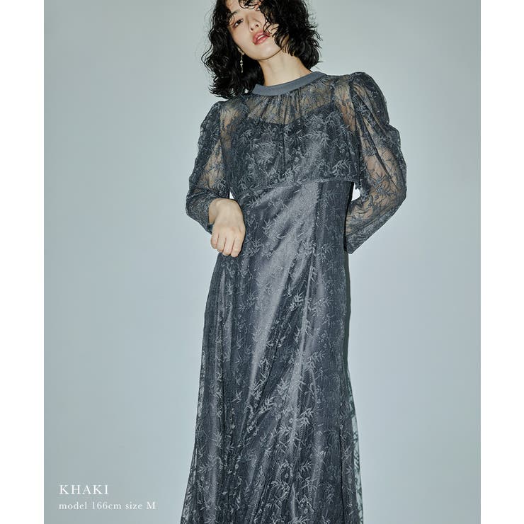 niana ニアナ ラメレースボレロセットワンピース | Fashion Letter | 詳細画像10 