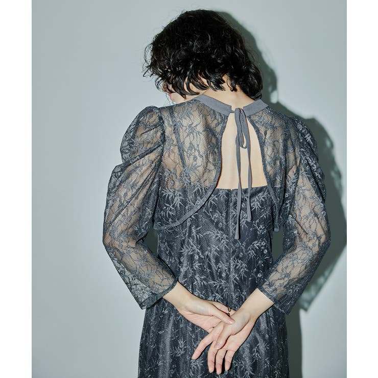 niana ニアナ ラメレースボレロセットワンピース | Fashion Letter | 詳細画像13 