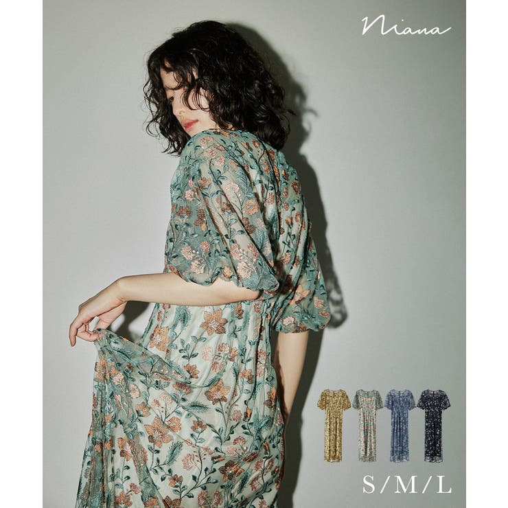 niana ニアナ ブルーミーフラワードレス | Fashion Letter | 詳細画像1 