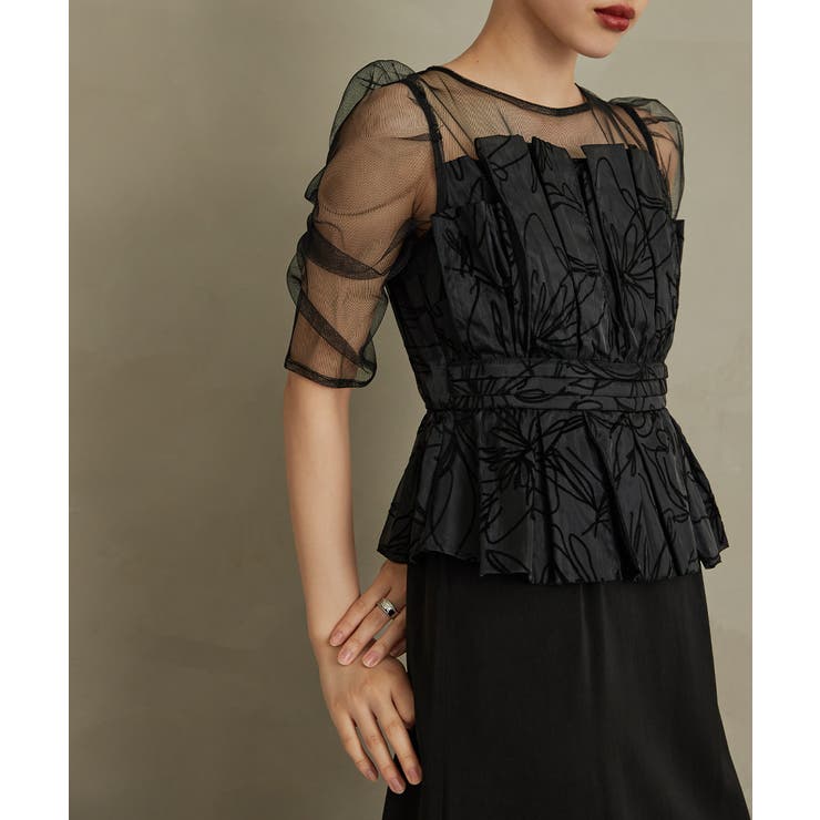 niana ニアナ フラリッシュペンシルドレス | Fashion Letter | 詳細画像11 