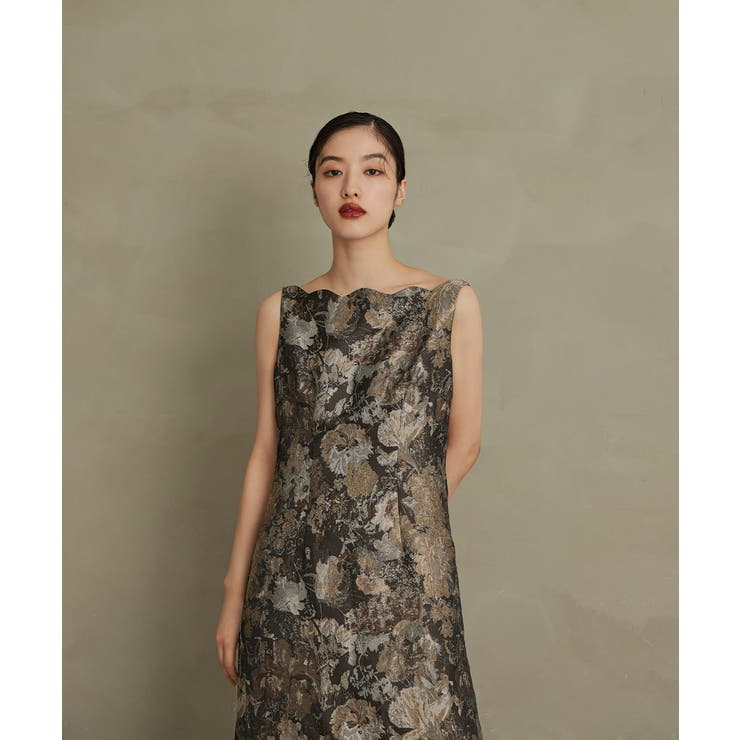 niana ニアナ ワンダリングジャガードドレス[品番：FT000009895