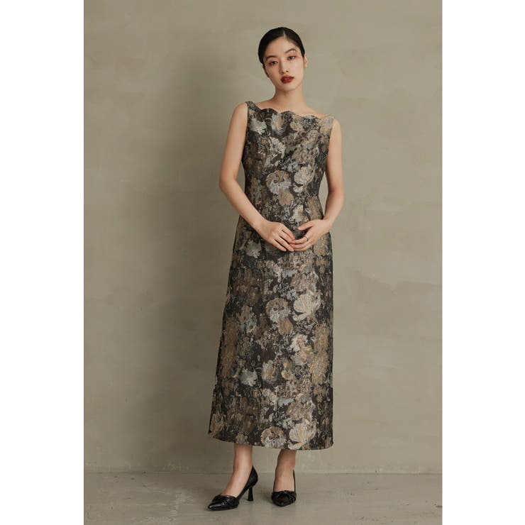 niana ニアナ ワンダリングジャガードドレス[品番：FT000009895