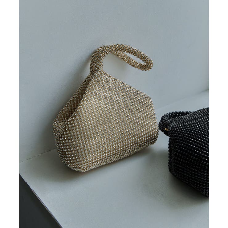 niana ニアナ ラインストーンワンハンドルミニバッグ | Fashion Letter | 詳細画像2 