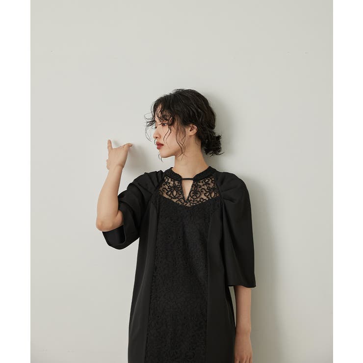 niana ニアナ スイッチカラードレス | Fashion Letter | 詳細画像11 