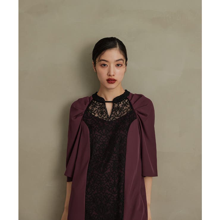 niana ニアナ スイッチカラードレス | Fashion Letter | 詳細画像15 