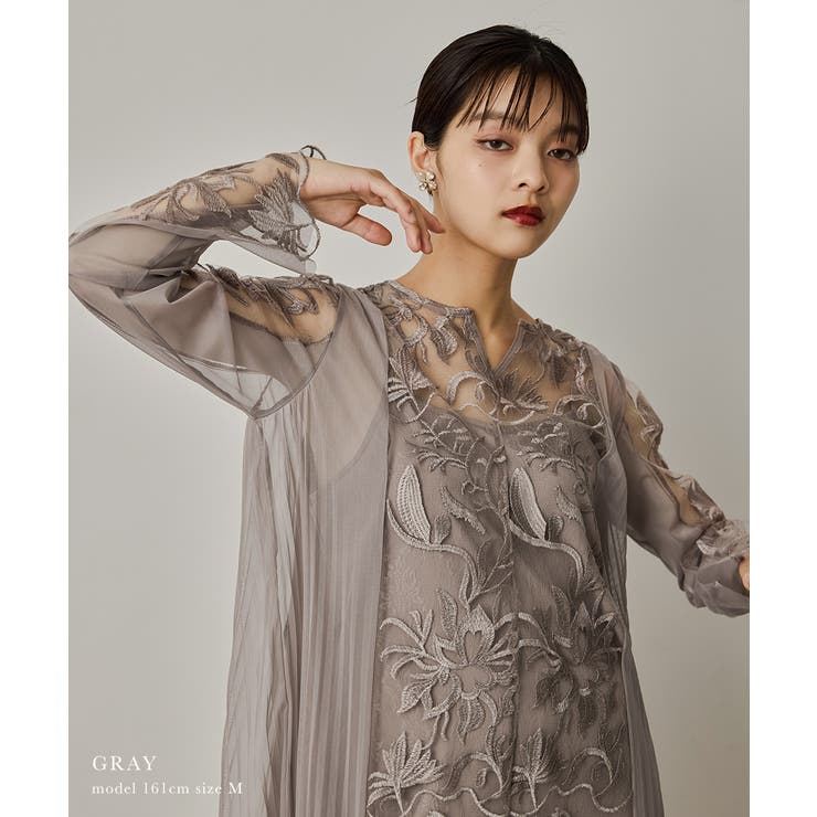 niana ニアナ エスニックサイドプリーツドレス[品番：FT000009963