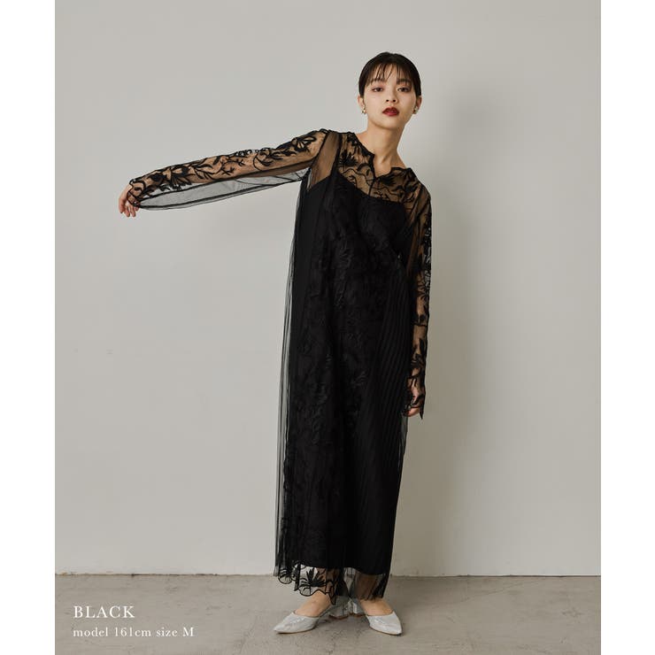 niana ニアナ エスニックサイドプリーツドレス[品番：FT000009963