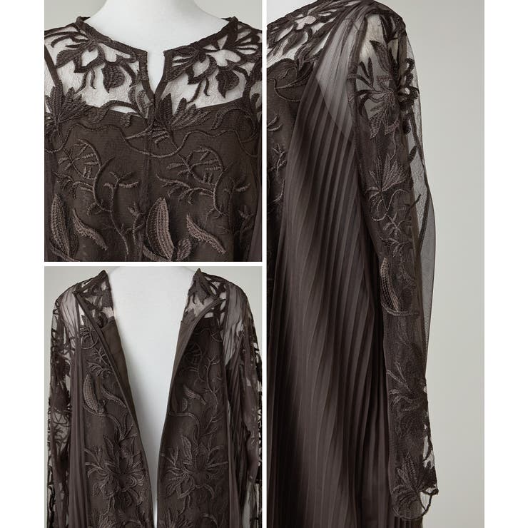 niana エスニックサイドプリーツドレス niana ニアナ エスニックサイドプリーツドレス[品番