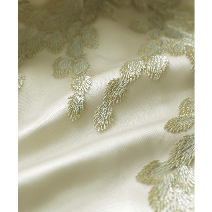 niana ニアナ リーフ刺繍デザインコクーンドレス | Fashion Letter | 詳細画像19 