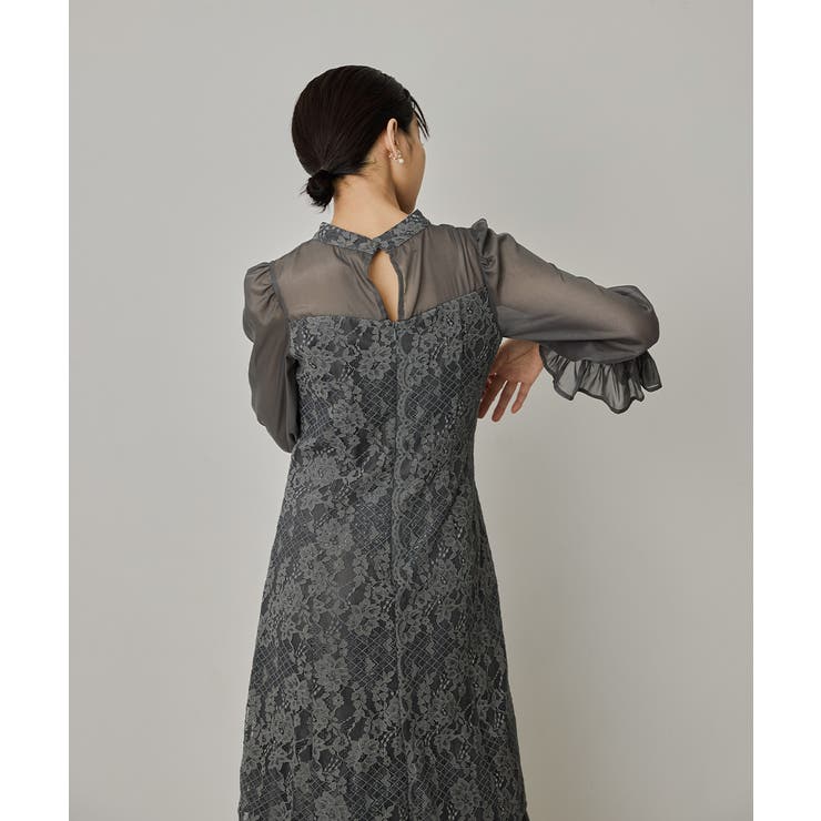 random shirring setup dress ランダムシャーリングセットアップ