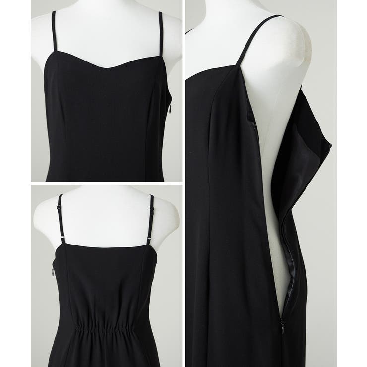 niana ブラウスセットフラワーレースドレス ブラック　S niana ブラウスセットフラワーレースドレス ブラック L