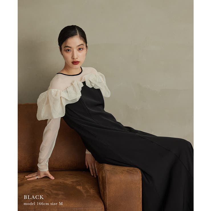 niana ニアナ フリルフレアドレス[品番：FT000009885]｜Fashion