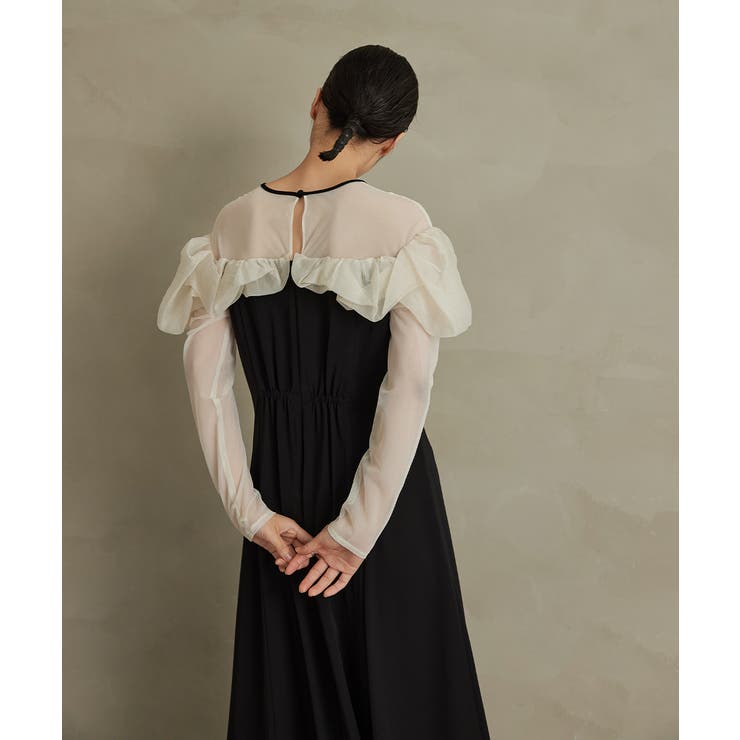 niana ニアナ フリルフレアドレス[品番：FT000009885]｜Fashion
