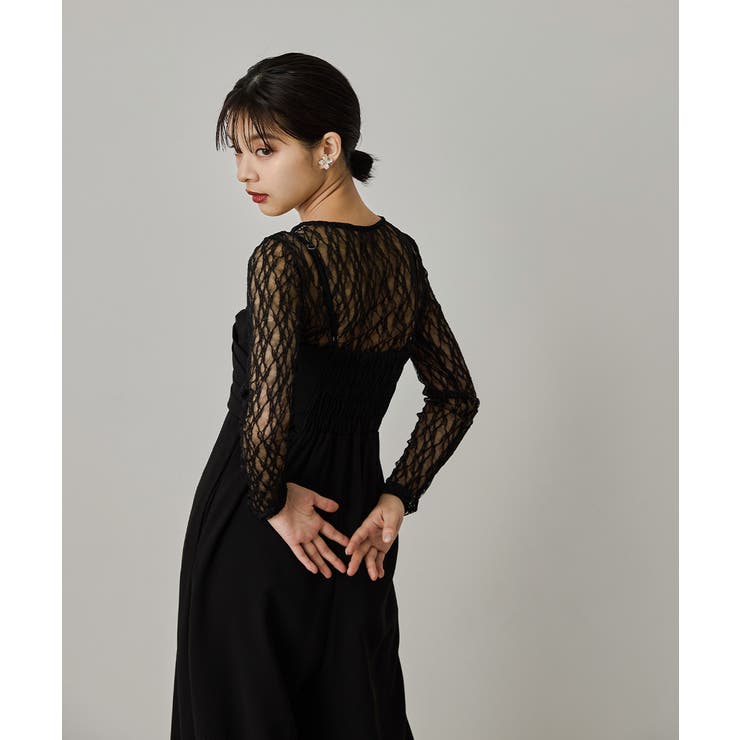 ANDRESD niana オールインワン ブラック niana 「niana」 オールインワン S ブラック レディース