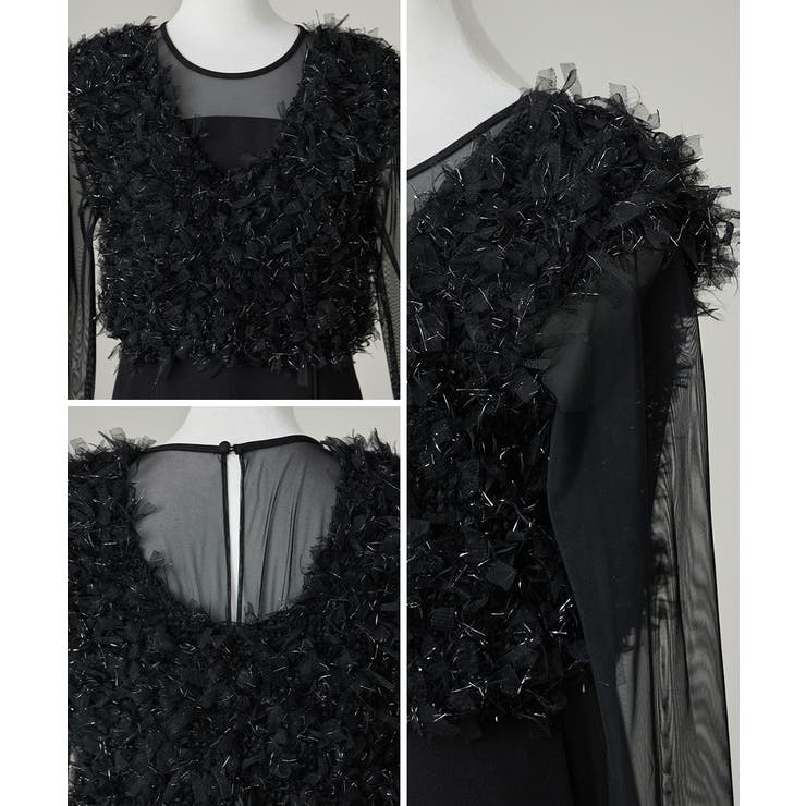 niana ニアナ フリンジグリッターベストセットドレス[品番