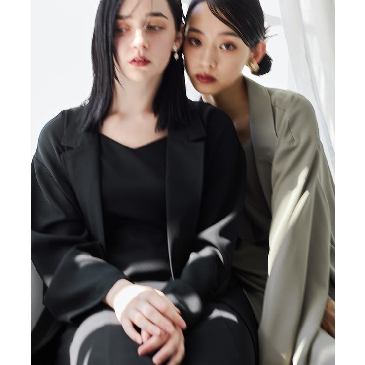 niana ニアナ トランスペアレントヘムセットアップドレス[品番