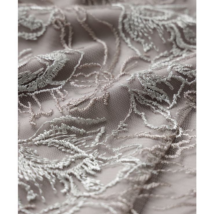 niana ニアナ 刺繍レースギャザースリーブドレス | Fashion Letter | 詳細画像19 