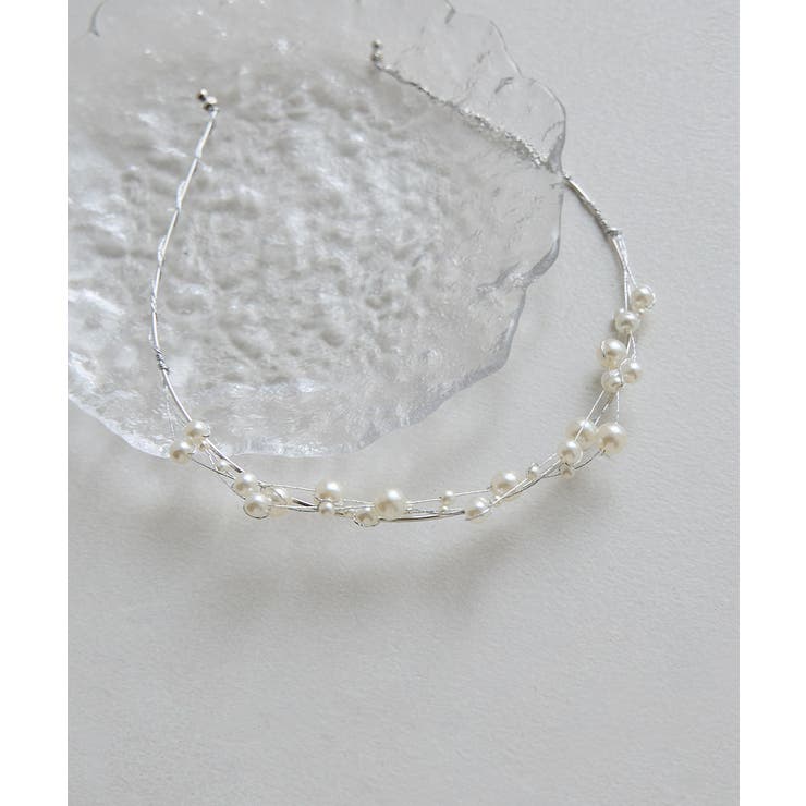 niana ニアナ ボリュームパールカチューシャ | Fashion Letter | 詳細画像2 