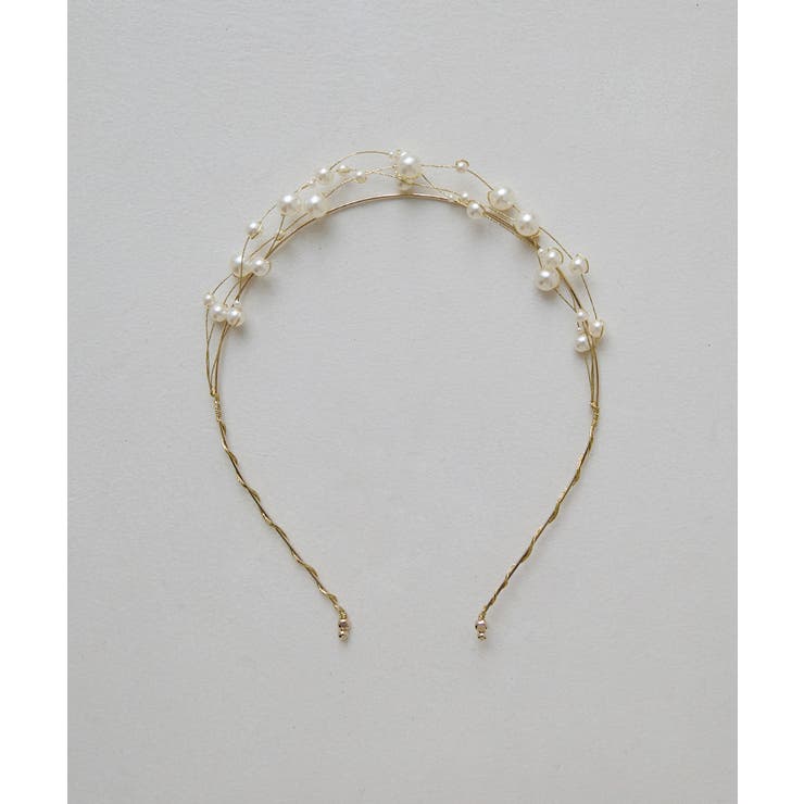 niana ニアナ ボリュームパールカチューシャ | Fashion Letter | 詳細画像9 