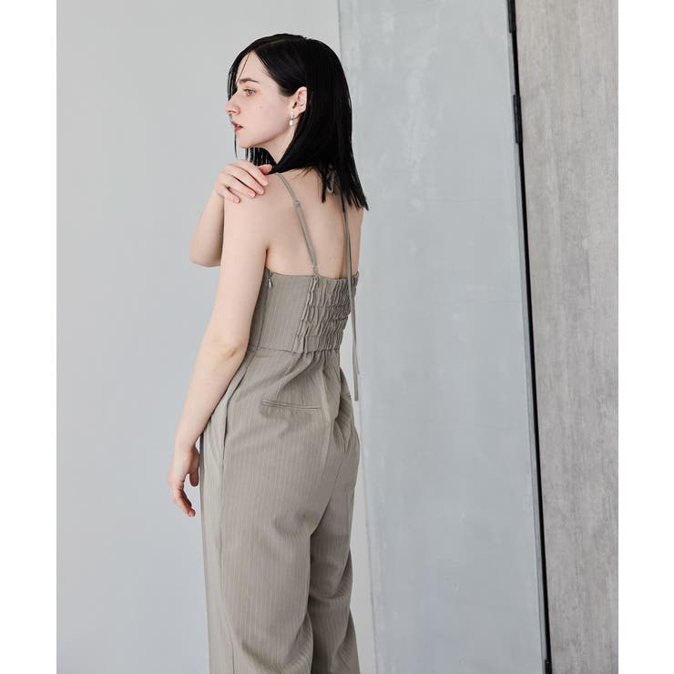 niana ニアナ ダブルクロスオールインワンドレス[品番