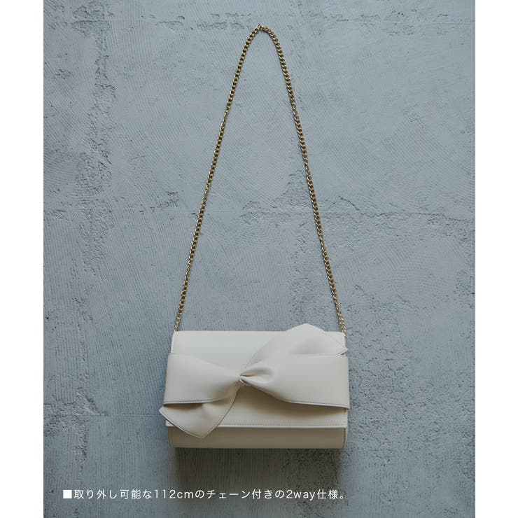 niana ニアナ リボンモチーフクラッチバッグ[品番：FT000010053]｜Fashion  Letter（ファッションレター）のレディースファッション通販｜SHOPLIST（ショップリスト）