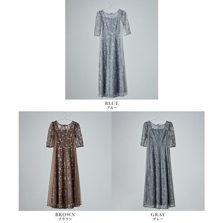 niana ニアナ フラワーレースフレアドレス | Fashion Letter | 詳細画像18 