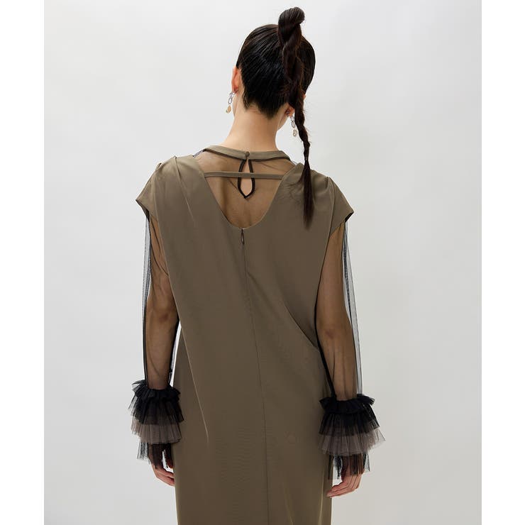 niana ニアナ フリルスリーブドレス | Fashion Letter | 詳細画像5 