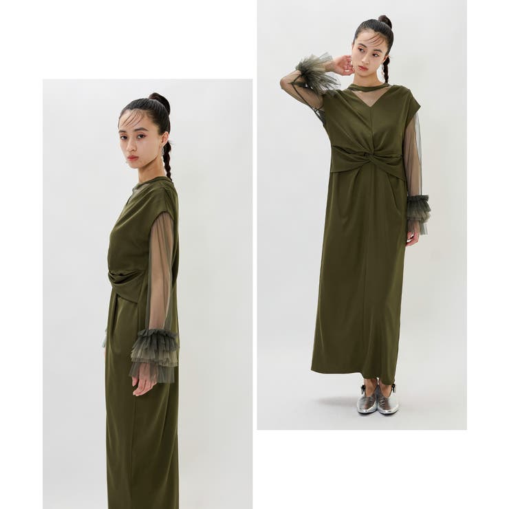 niana ニアナ フリルスリーブドレス | Fashion Letter | 詳細画像14 