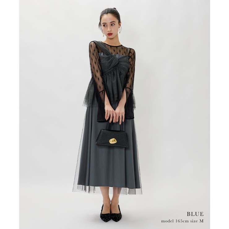 niana ニアナ リボンベストセットアップドレス | Fashion Letter | 詳細画像8 