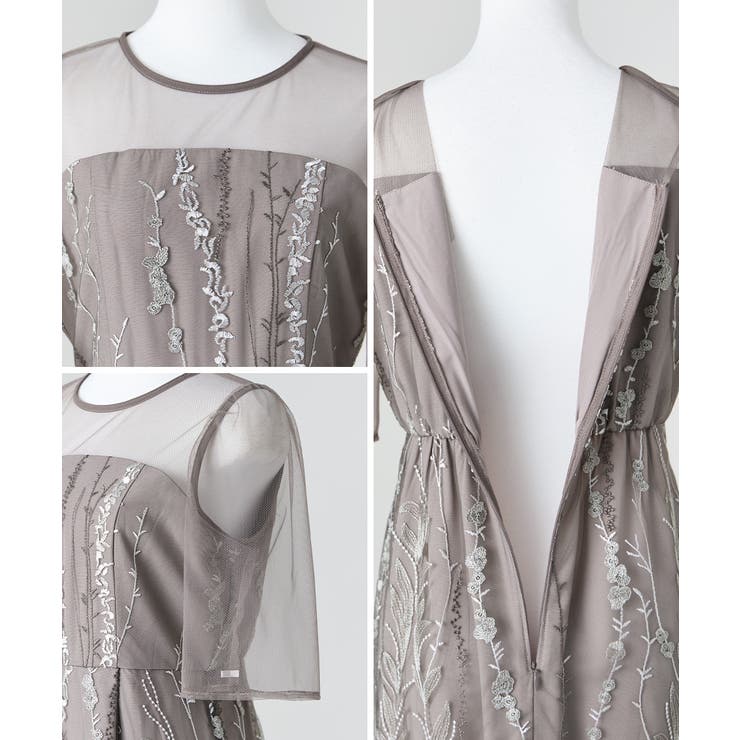 niana ニアナ マルチケープ刺繍レースドレス | Fashion Letter | 詳細画像18 