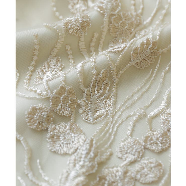 niana ニアナ ボタニカル柄刺繍レースドレス | Fashion Letter | 詳細画像19 