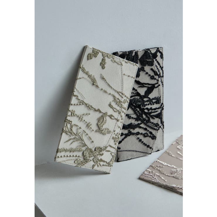 グリーン | niana ニアナ サテン刺繍レース袱紗 | Fashion Letter