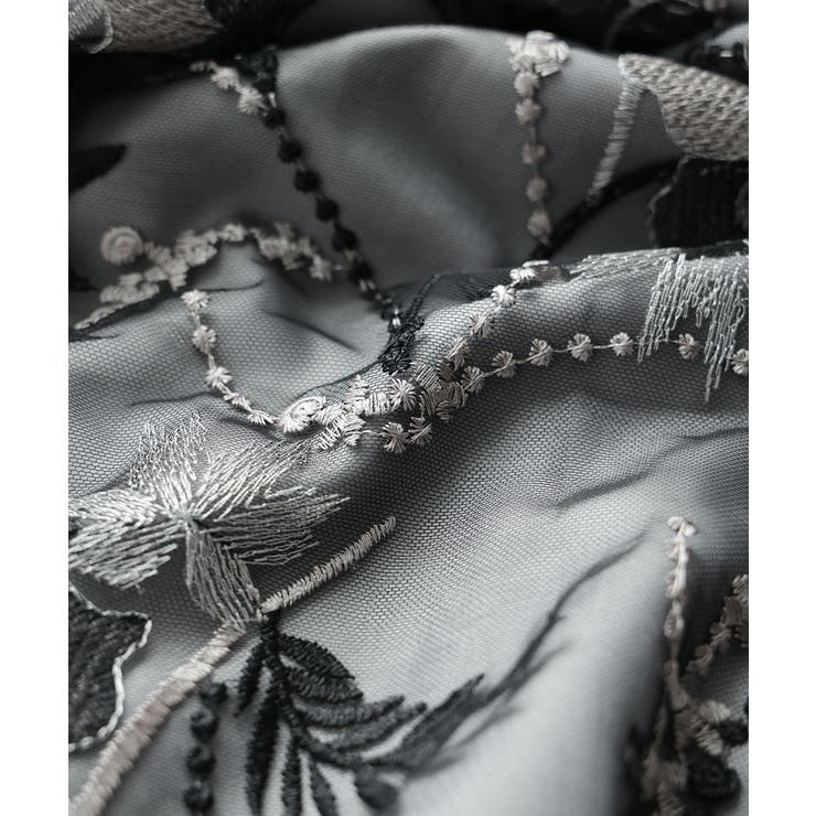 niana ニアナ パフスリーブエンブロイダリードレス | Fashion Letter | 詳細画像19 