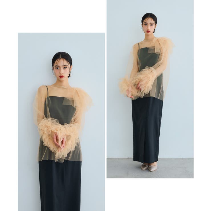 niana ニアナ ブルーミングチュールドレス[品番：FT000010282