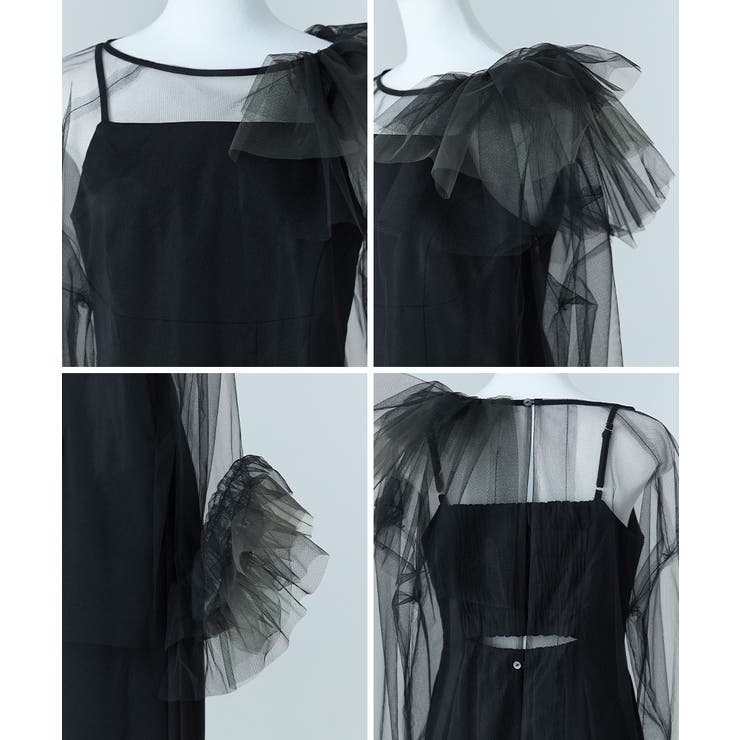 niana ニアナ ブルーミングチュールドレス | Fashion Letter | 詳細画像17 