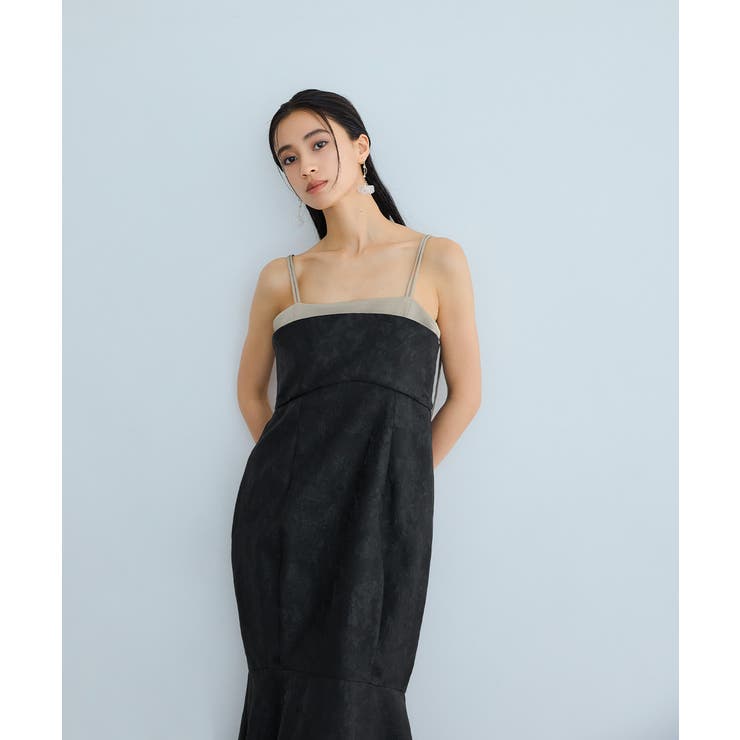 niana ニアナ ジャガードジッパードレス | Fashion Letter | 詳細画像6 