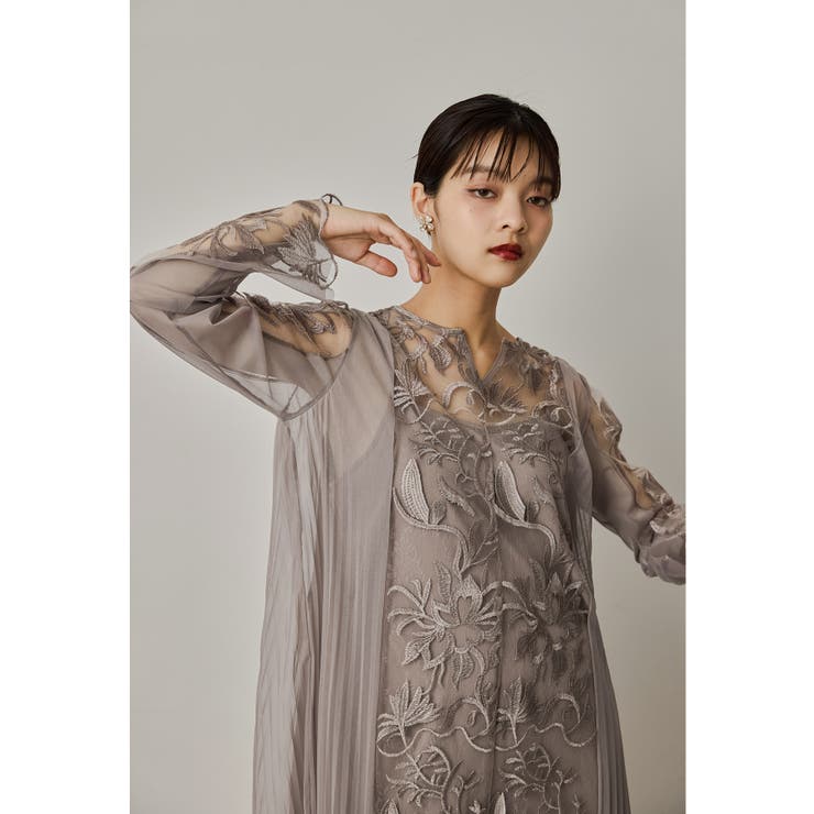 niana エスニックサイドプリーツドレス niana ニアナ エスニックサイドプリーツドレス[品番